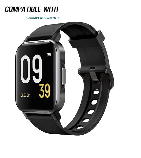 Dado Milanese Magnetic Replacement Band Compatible with SoundPEATS Smart Watch 1, 20 mm mesh type stainless steel band