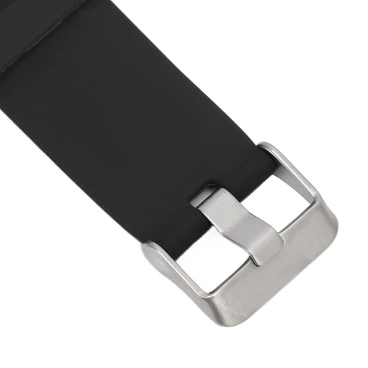 Watch Strap, Lightweight Breathable Porous Solid Color Smart Watch Band Silicon Skin Friendly Amazfit Verge 3 black