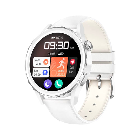 G-Tab GT5 Pro Smartwatch for Men Women with 1.32" Full Touch IPS Display, Multi-Sport Mode, Heart Rate Monitor, Sleep Tracker, Message Notification, and Smart Calling - Compatible with Android and iOS