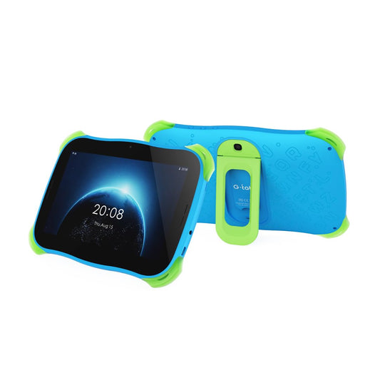 G-tab Q6 Tablet for Kids, 7 Inch Screen, Quad Core Processor, 2GB RAM + 32GB Storage, 2Mp Front+2Mp Rear Camera,3000mAh,LCD IPS Display, Blue Colour