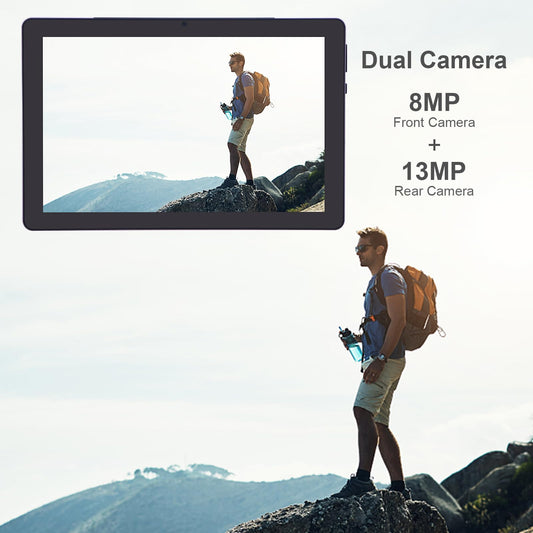 C idea 10.0 Inches Tablet,8GB+512GB,5G LET Dual SIM,Android 12 Tablet,16MP+13MP Dual Camera,10000 mAh Battery,With Keyboard,Mouse, Case And Gift CM7800Plus-Pink