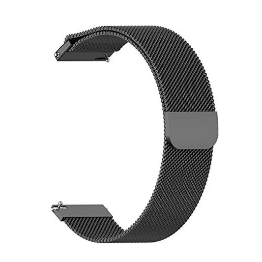Dado Milanese Magnetic Replacement Band Compatible with SoundPEATS Smart Watch 1, 20 mm mesh type stainless steel band
