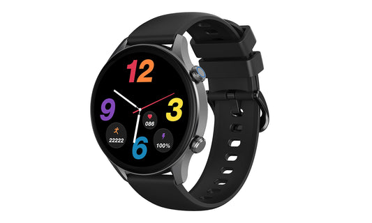 GT7 Smart watch from G-Tab, 1.43INCHES AMOLED WITH LEATHER CASE+RUBBERCASE CALLING SMART WATCH, 1GB Extra Storage for music, heart rate, blood oxygen, always display on