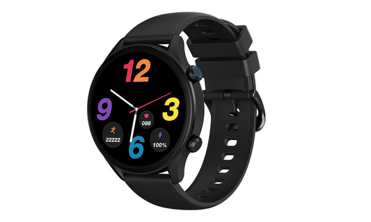 G-Tab GT7 Smartwatch with IP68 Waterproof, Black