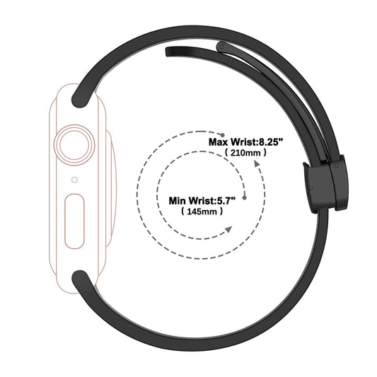 Magnetic for Apple Watch Band 41mm 40mm 45mm 44mm 49mm 38mm 42mm Women men,Silicone Sport Strap Replacement WristBands for Apple Watch Series 9/ultra 2/8/ultra/7/SE/SE 2nd/6/5/4/3/2/1,iWatch Bands