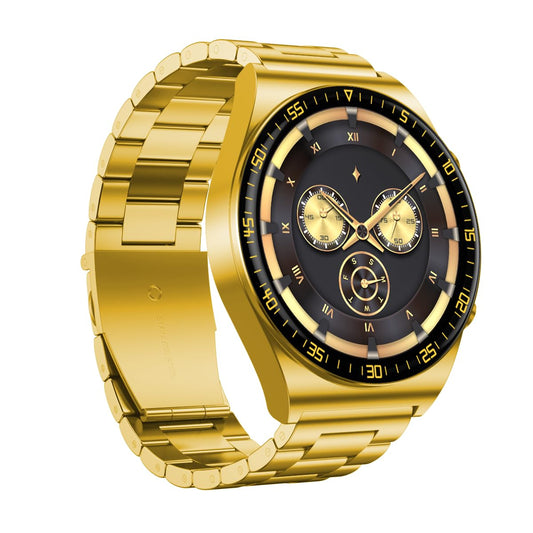 G-Tab GT3 PRO Golden Edition Smart Watch, 1.39 Inches IPS Screen, 290mAh Battery, IP67 water proof, support calling, heart rate monitor, calorie tracking, blood oxygen, sleep monitor