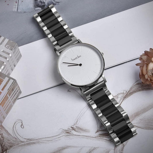 JZS Quick Release Stainless Steel Watch band/strap 18mm,20mm,22mm or 24mm, Fits Samsung Galaxy Watch