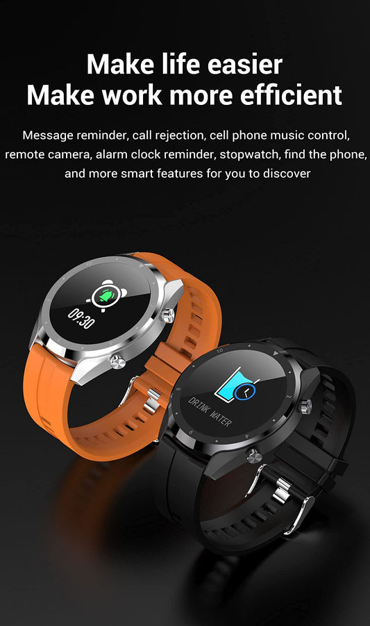 G-Tab Gt2 Bluetooth Smart Watch, Champagne Gold