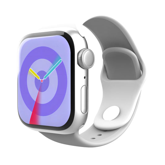 G-Tab GS9 Mini/1.75 Inches Amoled/Always Display On/Raise to Awake/Health Tracking/Multi Sport Mode/1 GB Storage/15 months Warranty (Silver)