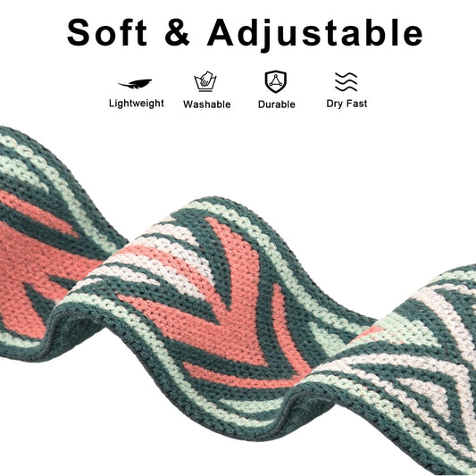 3 Pack Stretchy Nylon Bands for Samsung Galaxy Watch 6/5/4 Band 40/ 44mm, Galaxy Watch 6 Classic Bands 43m/47mm, 20mm Soft Nylon Strap for Galaxy Watch 6 Band Women Men