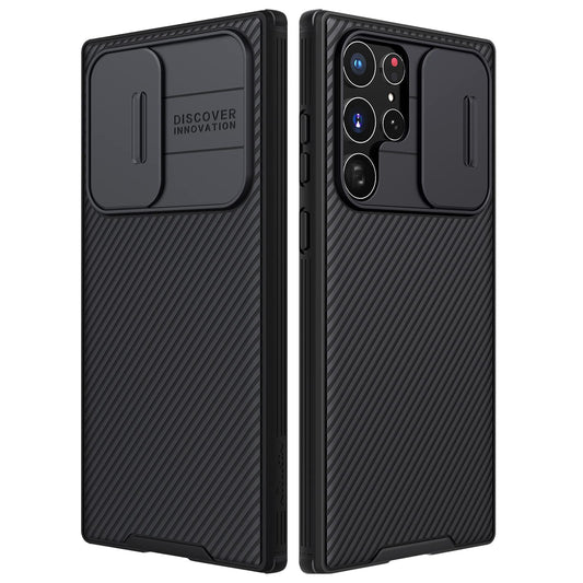 Nillkin CamShield Pro Case with Camera Protection for Samsung Galaxy S22 Ultra - Black