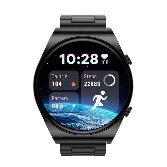 G-Tab GT3 Pro Max smartwatch/1.39 Inches Semi Amoled/IP68 Waterproof/One Click Connection/300 mAh Battery/Health monitoring/Multi sport Mode/ 1 Year Warranty (Black)