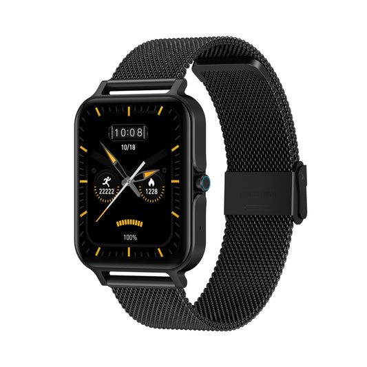 G-Tab FT7 Startwatch 1.78 Inches Amoled, 250mah Battery, IP68 Waterproof, Innovative Design, Memory 128 MB, Health Monitoring, Multi Sport Modes (Black)