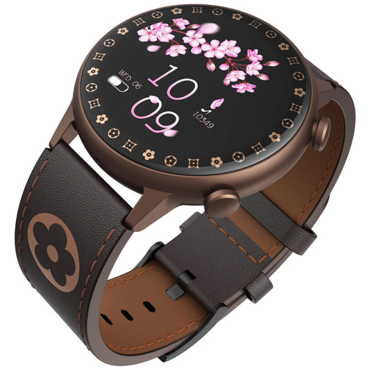 G-Tab GT9 Smartwatch for women, 1.1 Inch Amoled Display, 220mAh Battery, supports Android and iOS, Heart rate monitor, blood oxygen monitor, sport mode, message notification