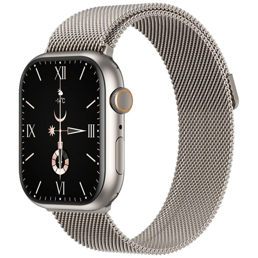 G-Tab FT9 2.2 Inches Amoled Smart Watch with Muslim Prayer Timings, Tasbih Counter Feature, Quran Audio Recitation, Calorie monitoring, heart rate, and blood oxygen monitoring, silver colour