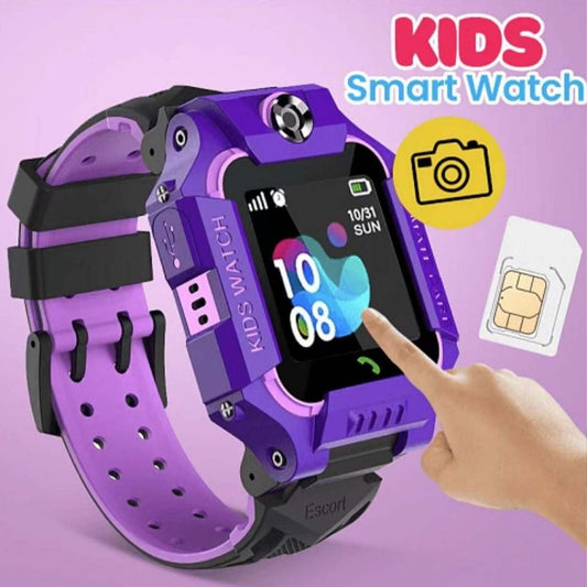 E06 Model: Waterproof Kids Smartwatch with LBS Tracker, SOS, Camera, Alarm, 1.44'' Touch Screen - Ages 3-12 - Ensuring Safety and Fun, the Perfect Electronic Toy and Birthday Gift for Boys and Girls