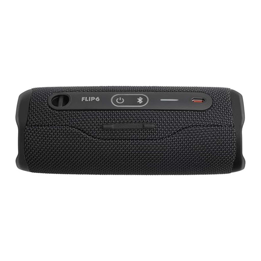 JBL Flip 6 Portable IP67 Waterproof Speaker with Bold Original Pro Sound, 2-Way Speaker, Powerful Sound and Deep Bass, 12 Hours Battery, Safe USB-C Charging Protection - Black, JBLFLIP6BLK