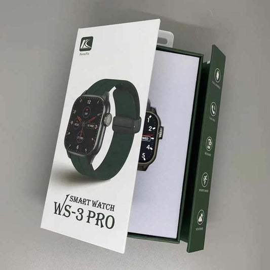 WS 3 Pro 2.03 inch HD large screen smart watch Silver- ساعة ذكية WS 3 Pro مقاس 2.03 بوصة عالية الدقة وشاشة كبيرة