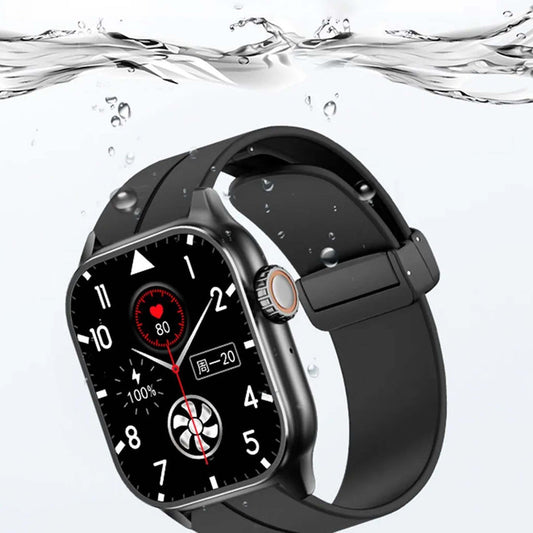 WS 3 Pro 2.03 inch HD large screen smart watch Silver- ساعة ذكية WS 3 Pro مقاس 2.03 بوصة عالية الدقة وشاشة كبيرة