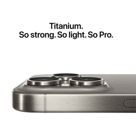 iPhone 15 Pro Max 256GB Natural Titanium 5G With FaceTime - Middle East Version