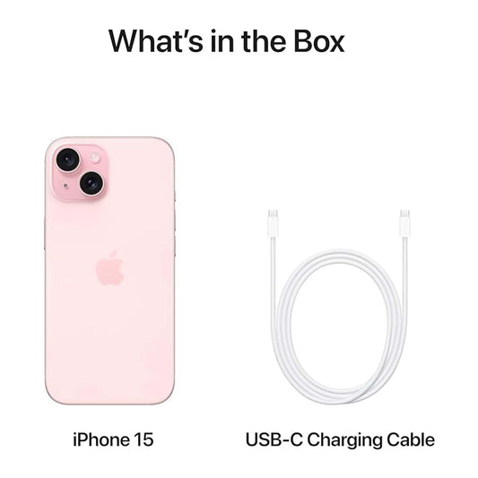 Apple iPhone 15 (256 GB) - Pink