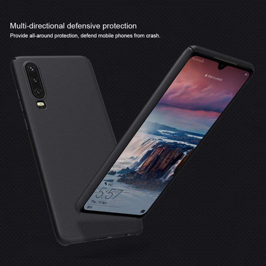 Nilkin for Huawei P30 Case Nillkin Frosted Matte Hard PC Plastic Business Phone Back Cases for Huawei P30