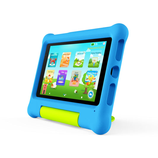 G-Tab S8 Kids Tablet With EVA Case Blue